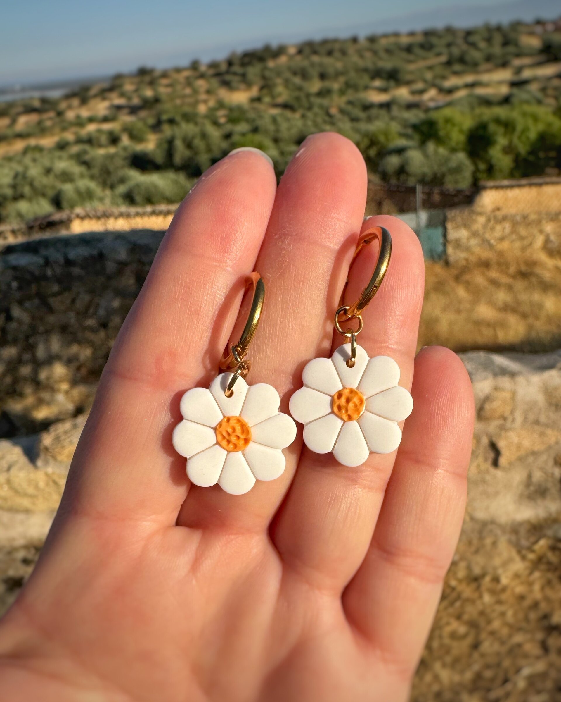 Pendientes Margarita Charm - 2