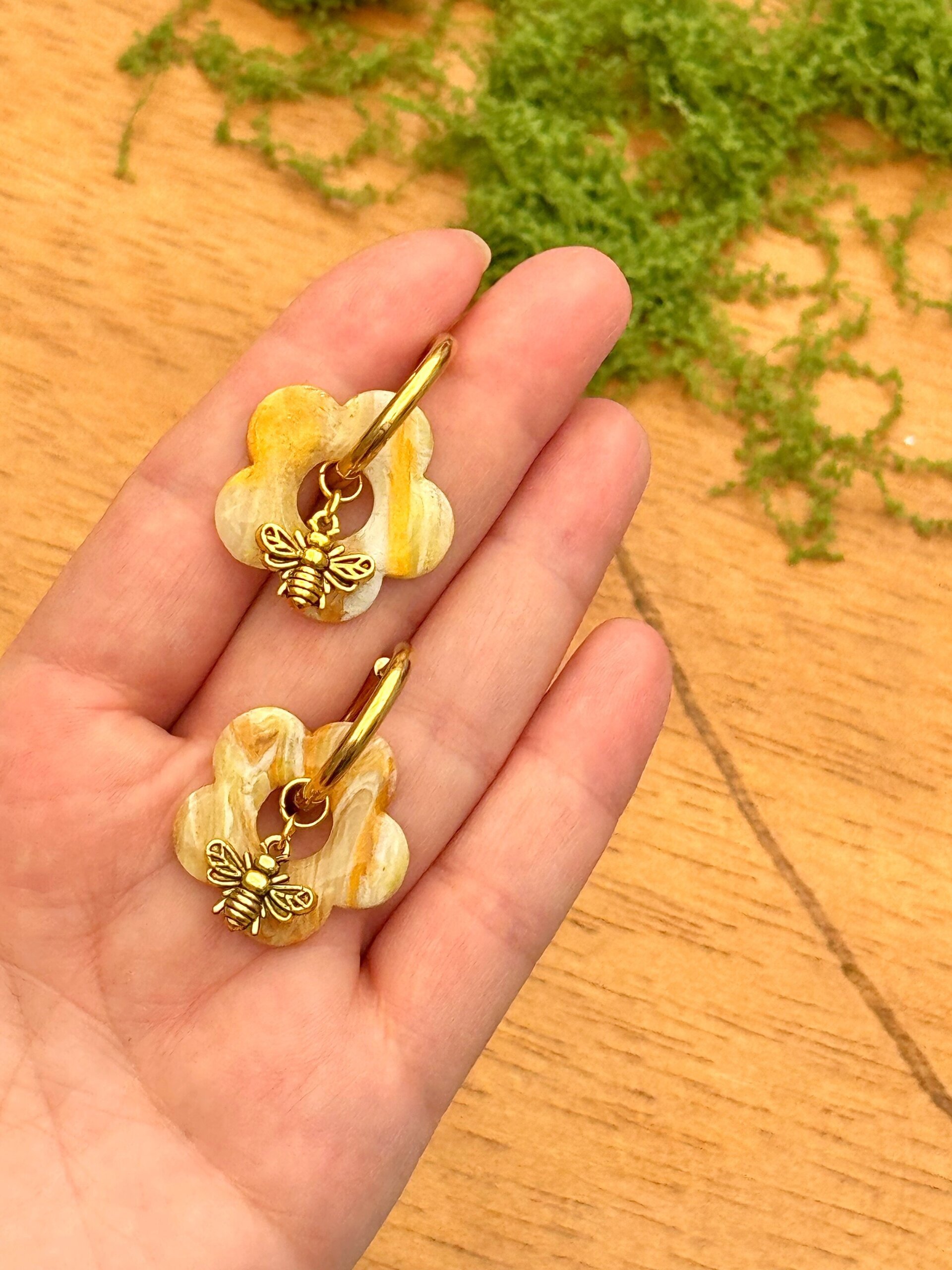 Pendientes  Aro Flor - 4