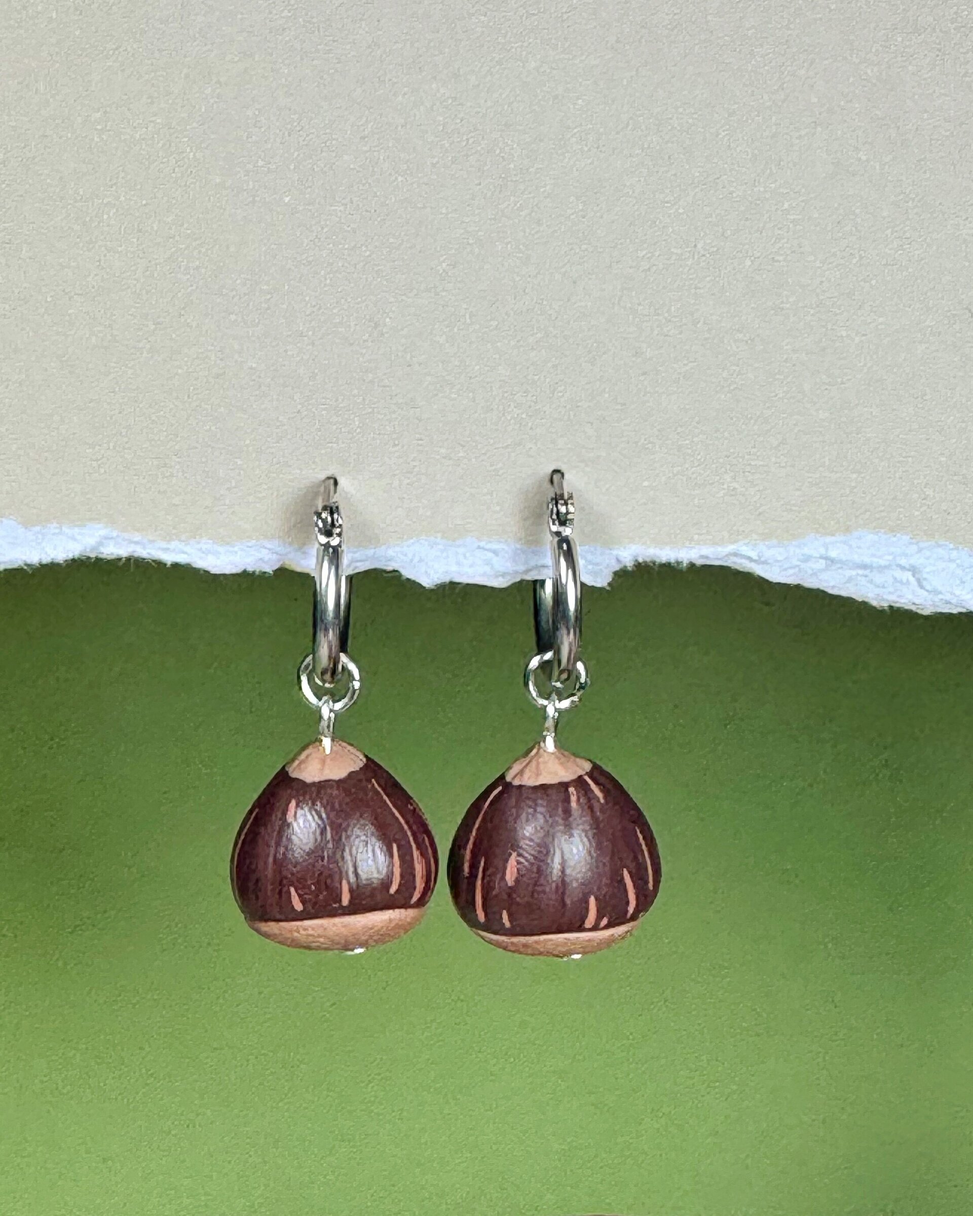 Pendientes Castañas - 3