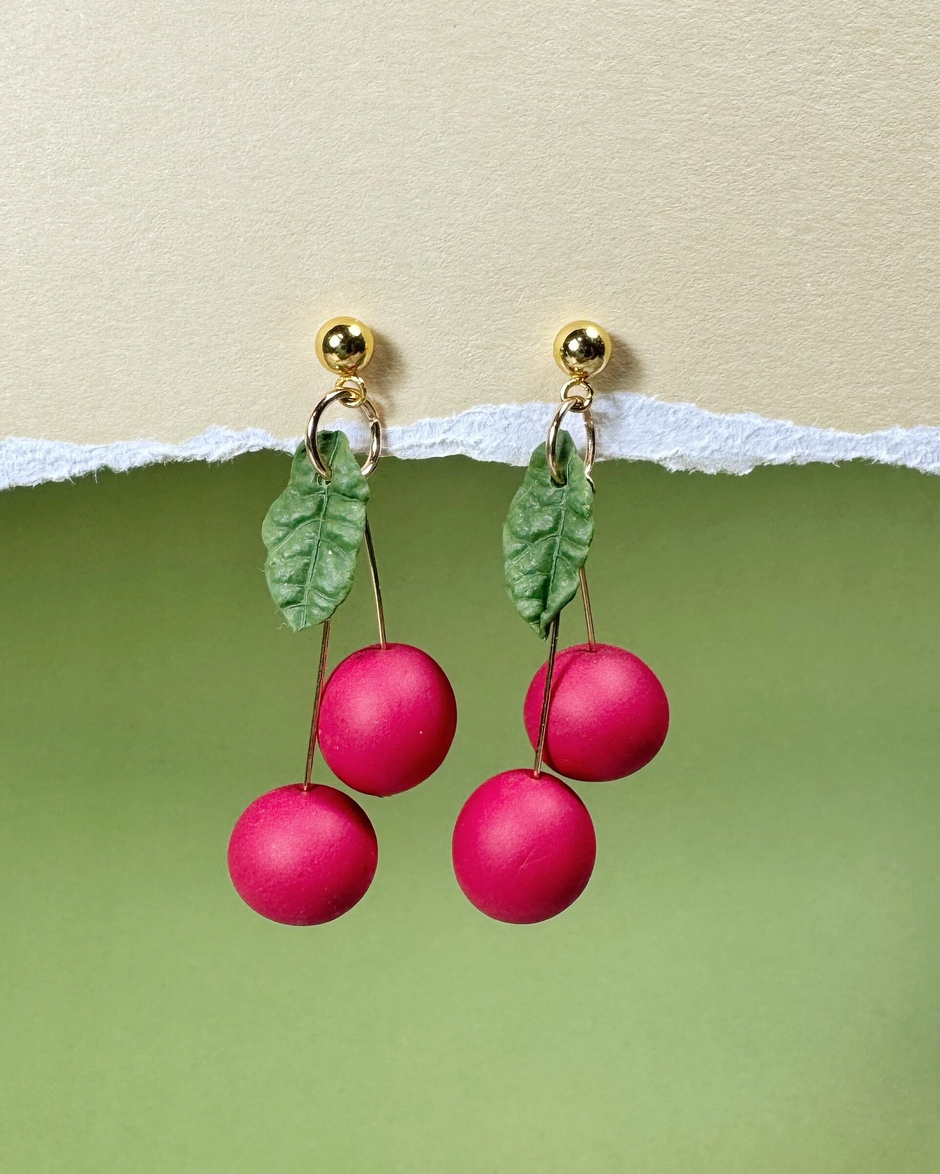 Pendientes Cerezas - 3