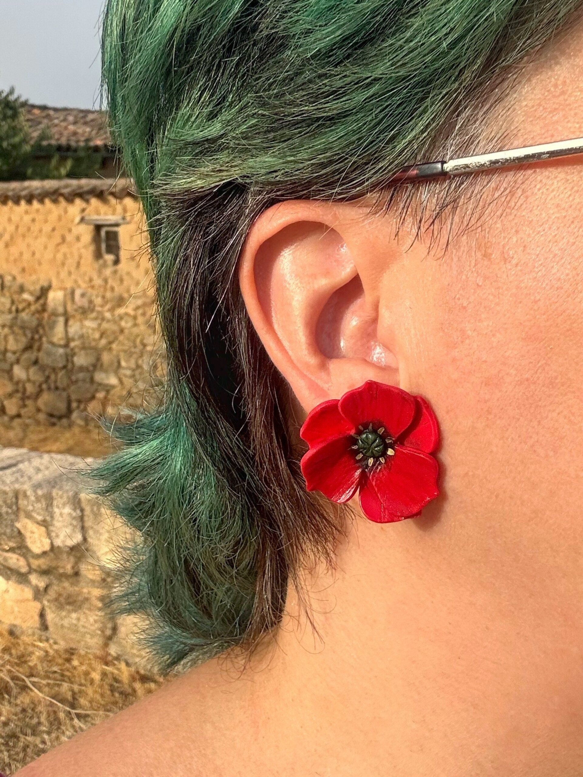 Pendientes Amapola - 2