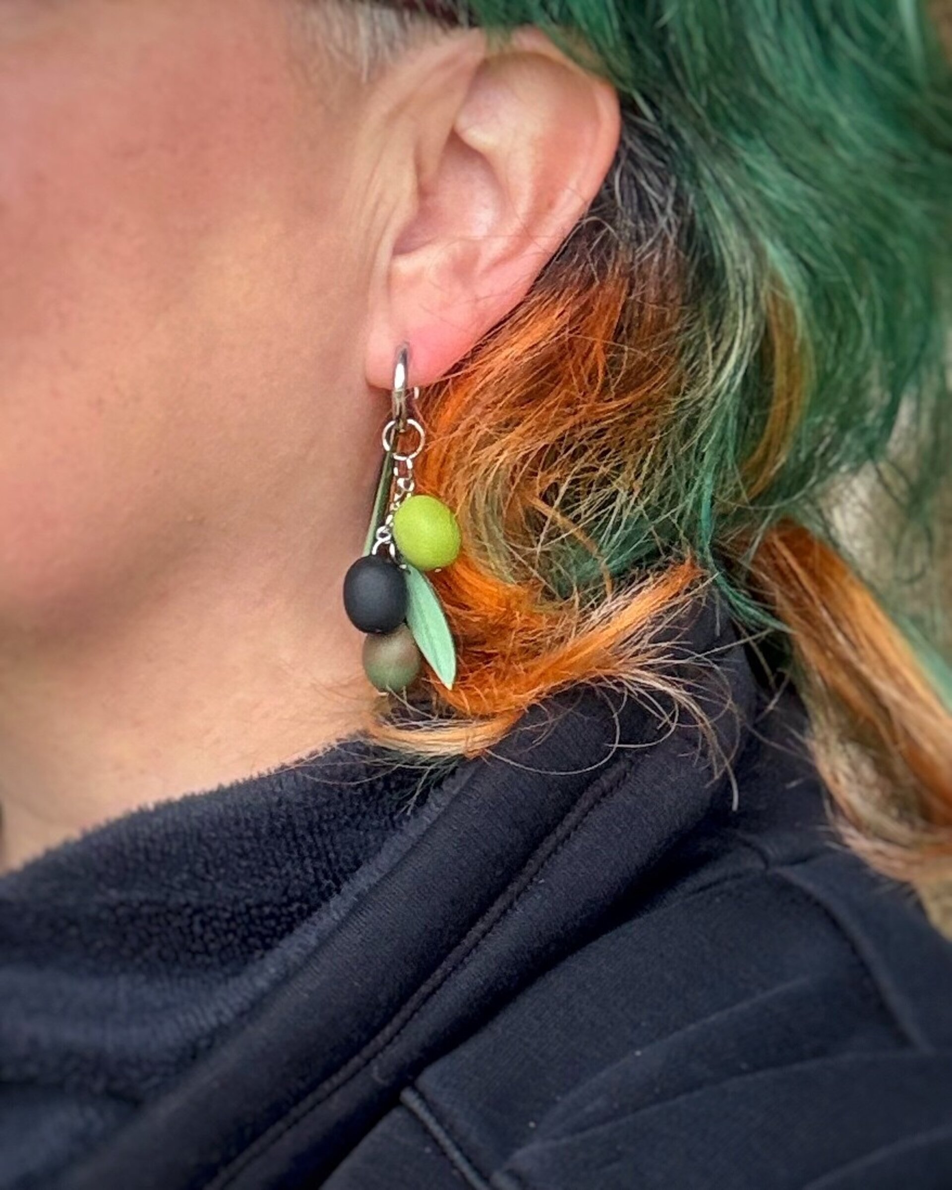 Pendientes Ramita de Olivo - 3