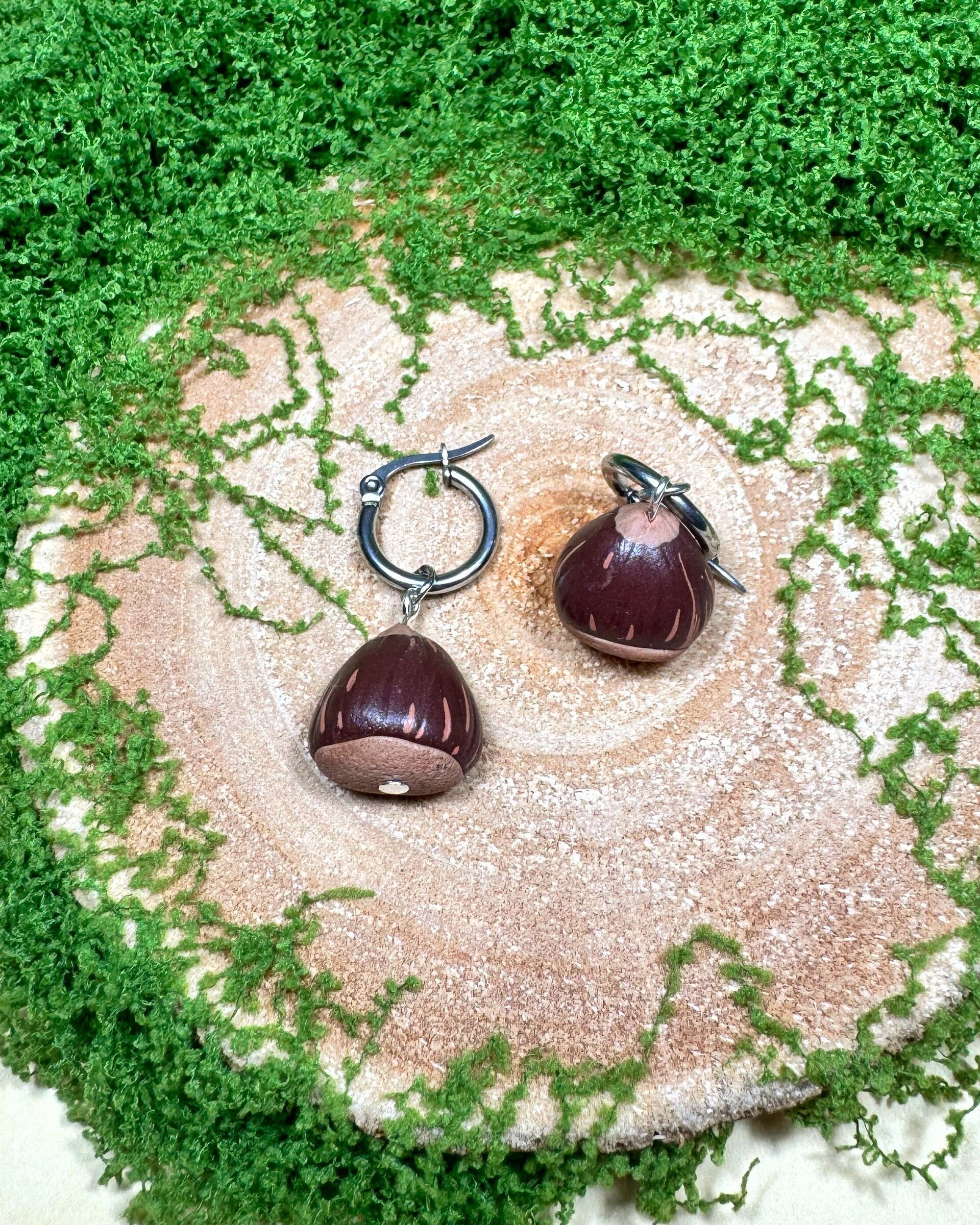 Pendientes Castañas - 2