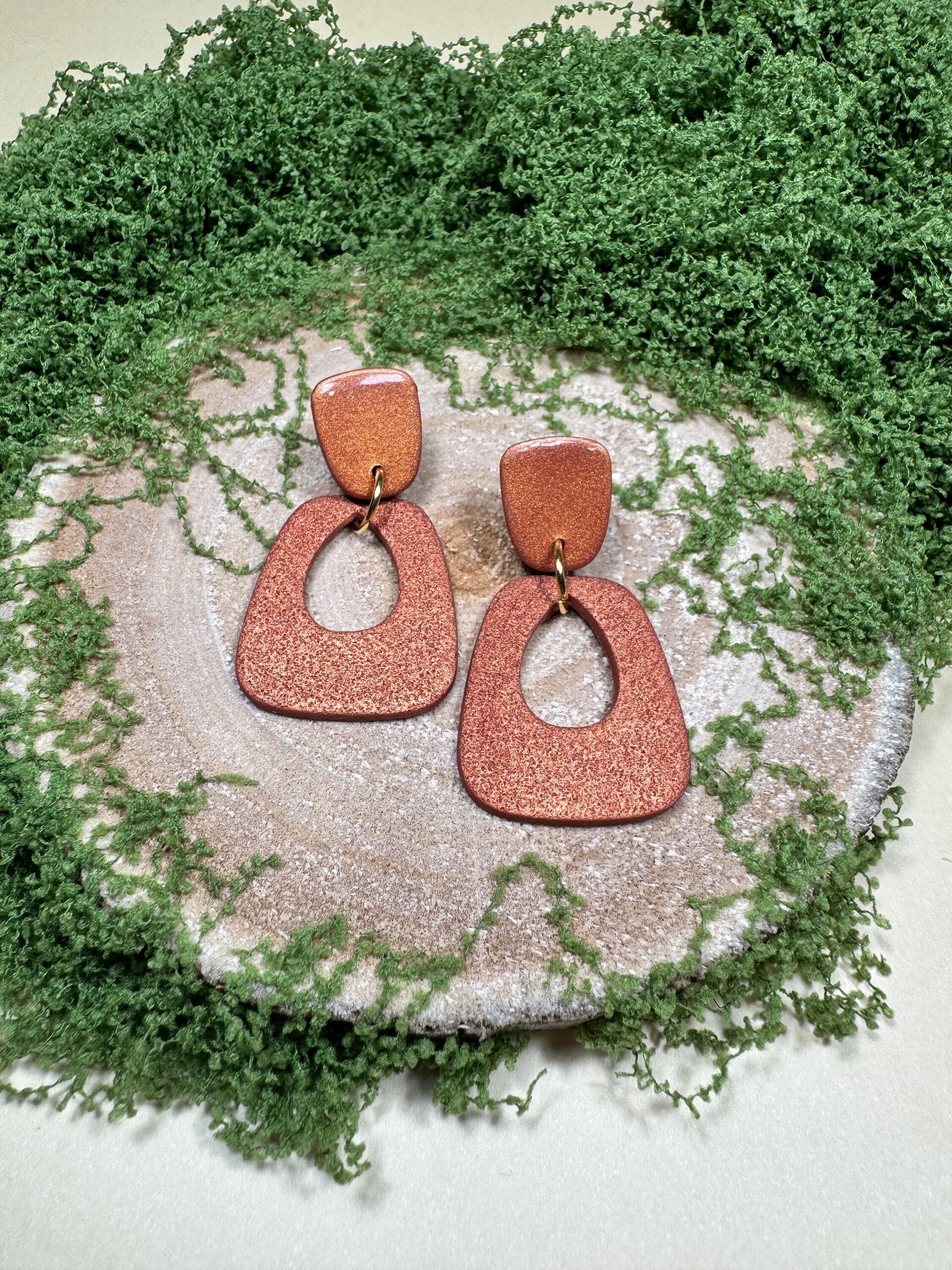 Pendientes Navalmoral Cobre - 3