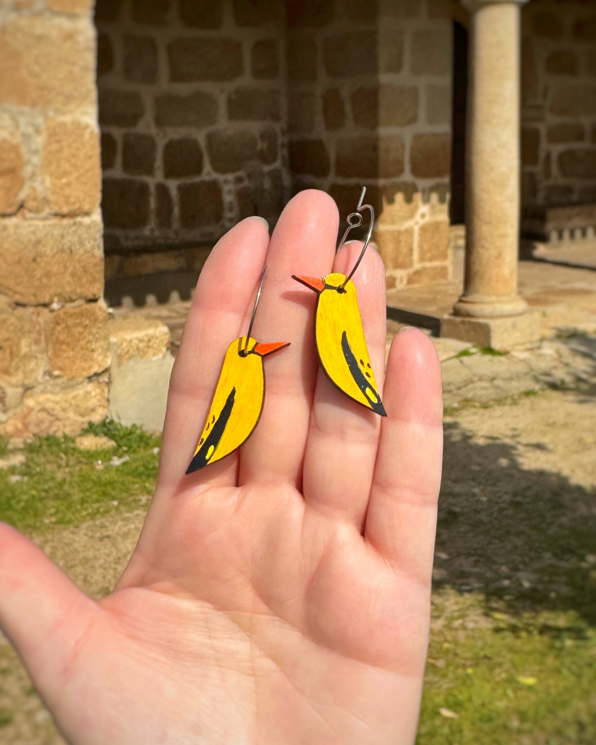 Pendientes Oropéndola - 1