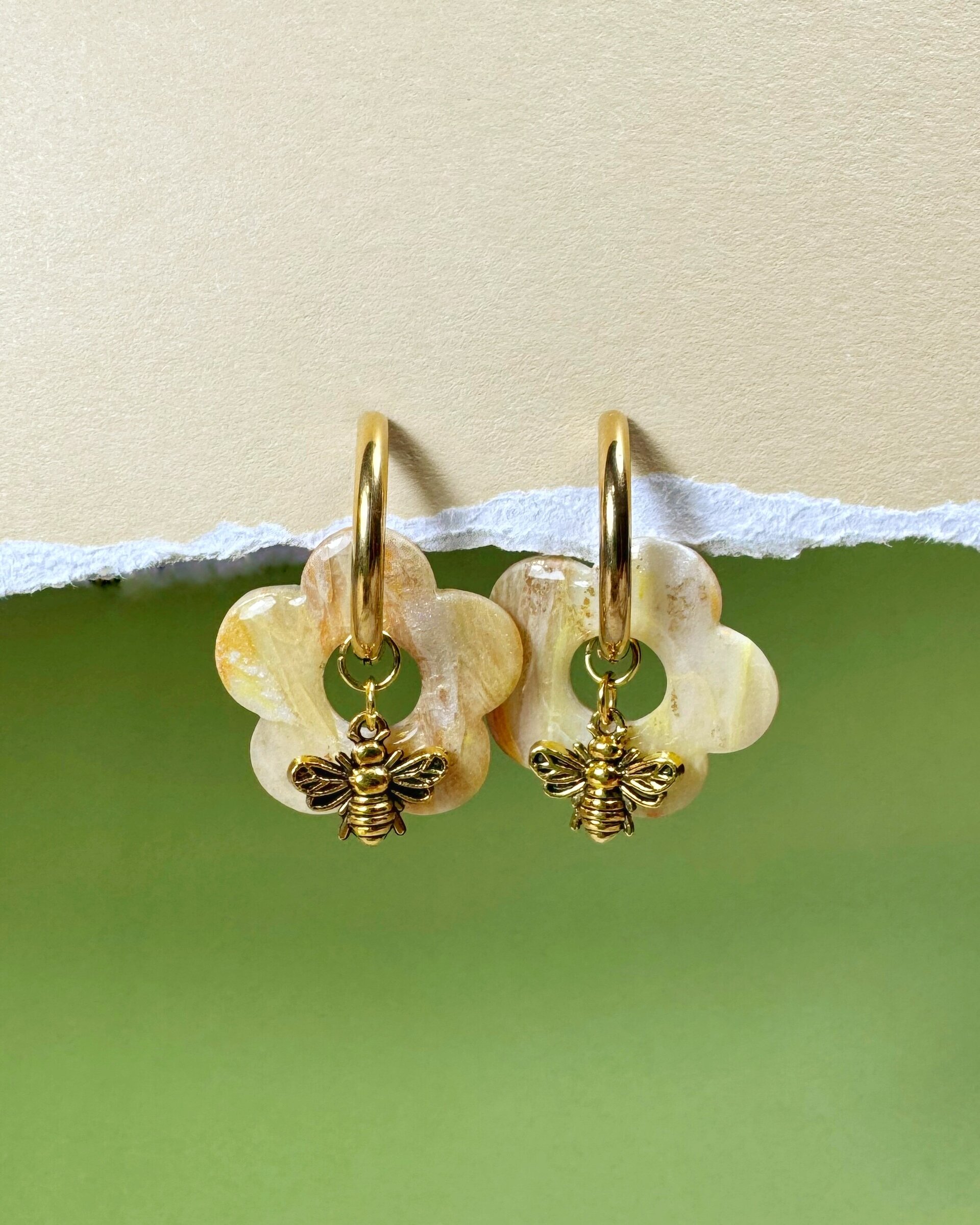 Pendientes  Aro Flor - 5