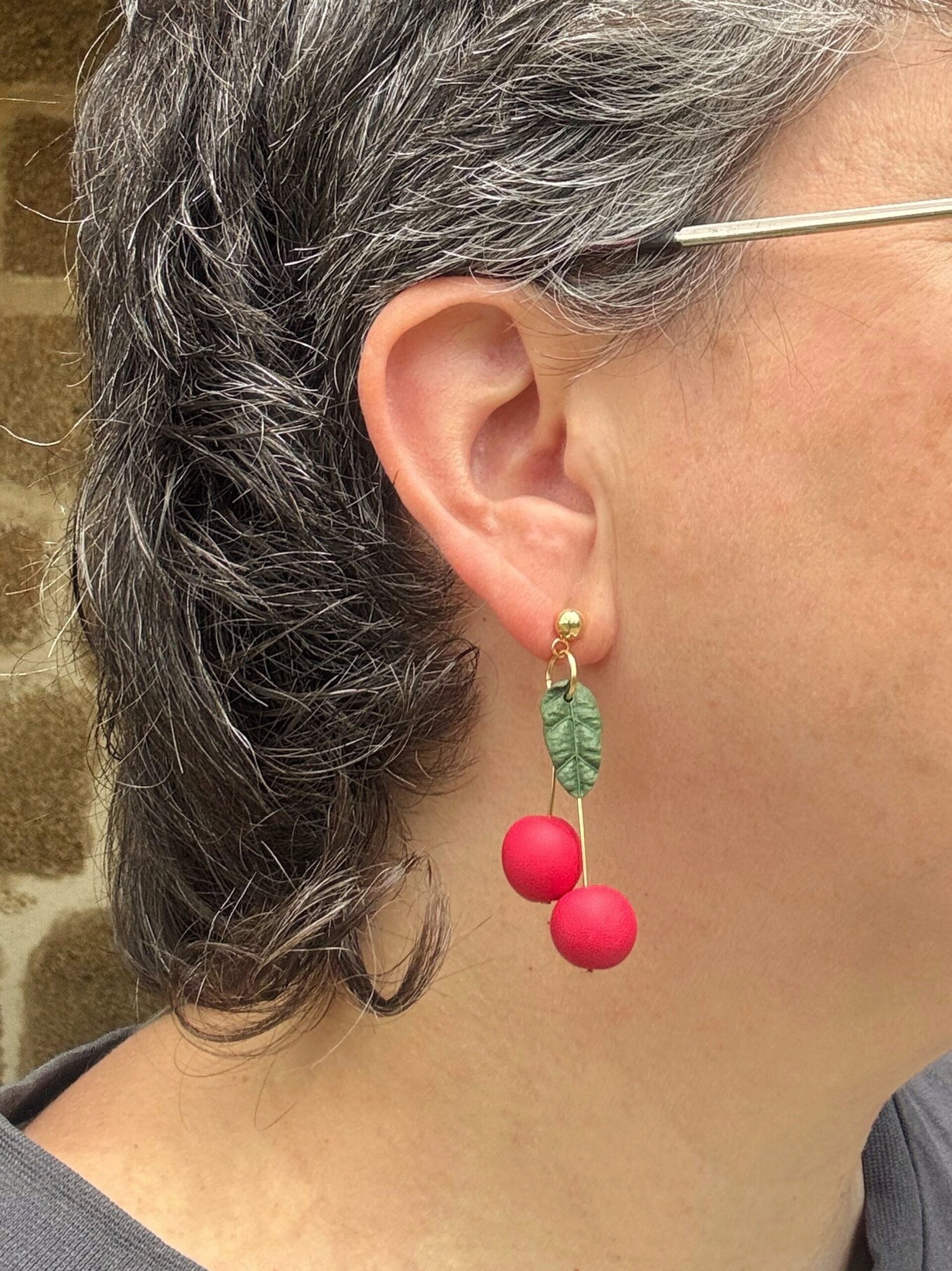 Pendientes Cerezas - 3