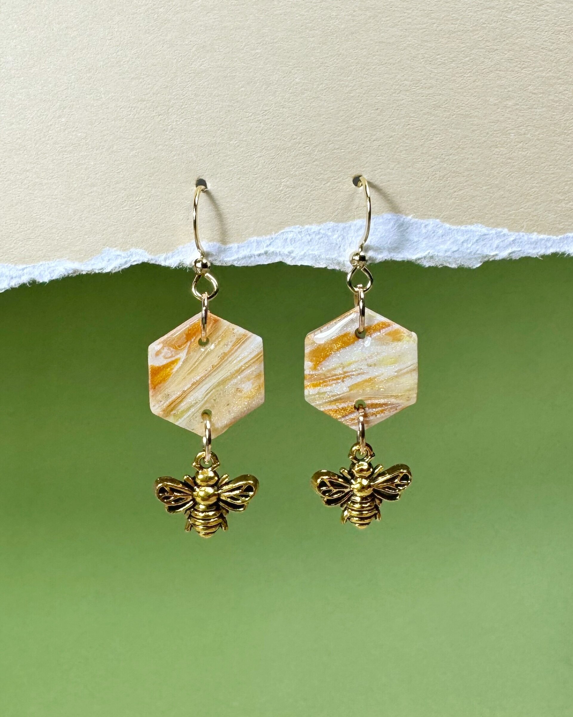 Pendientes Hexágono mini - 1