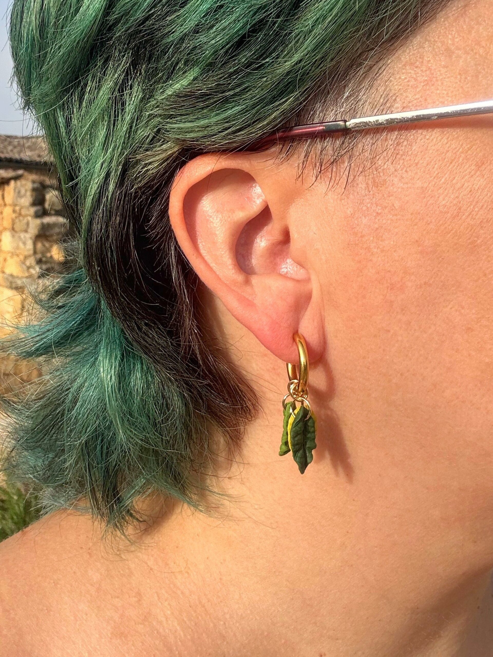 Pendientes Hoja Mini - 2