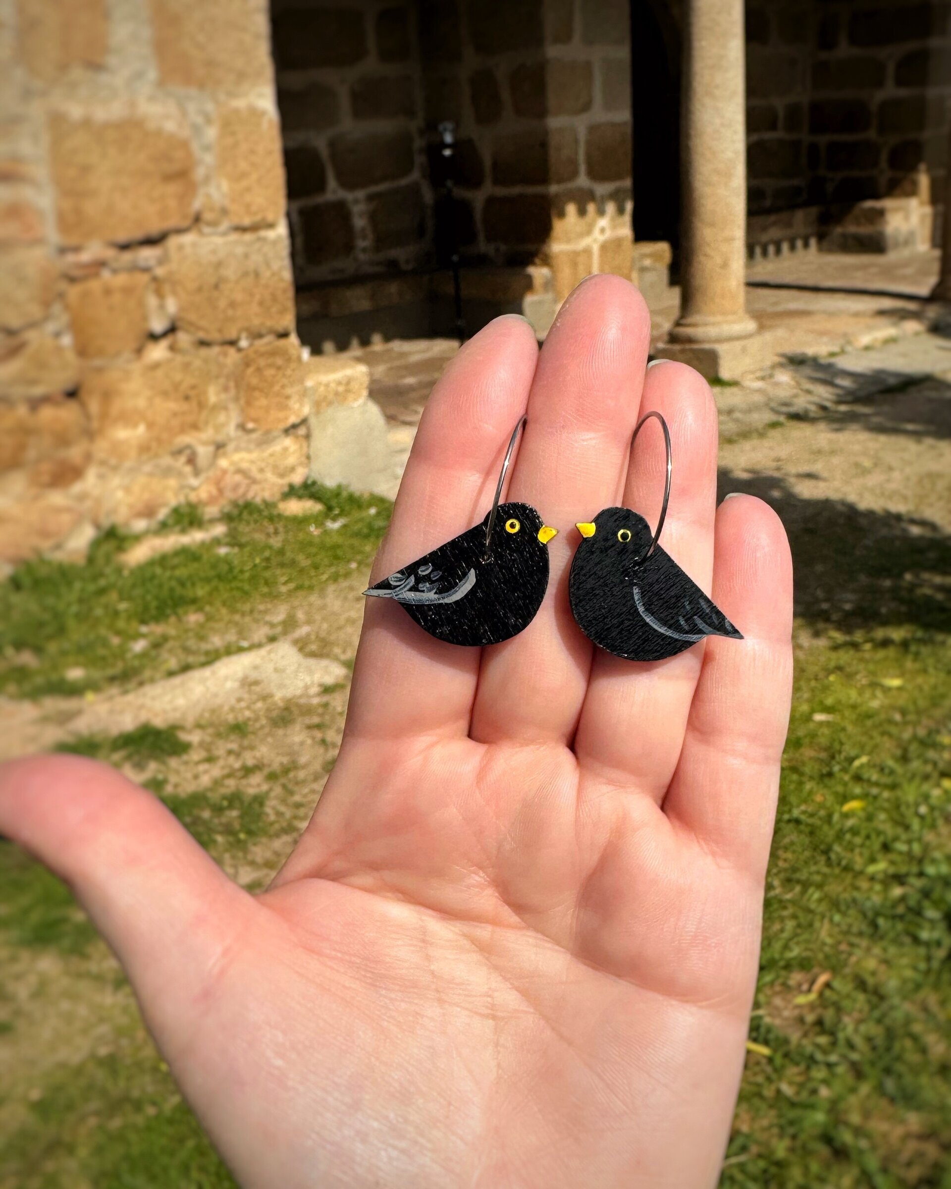 Pendientes Mirlos - 2